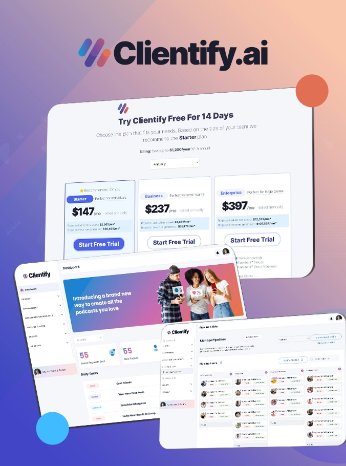 Clientify Web App