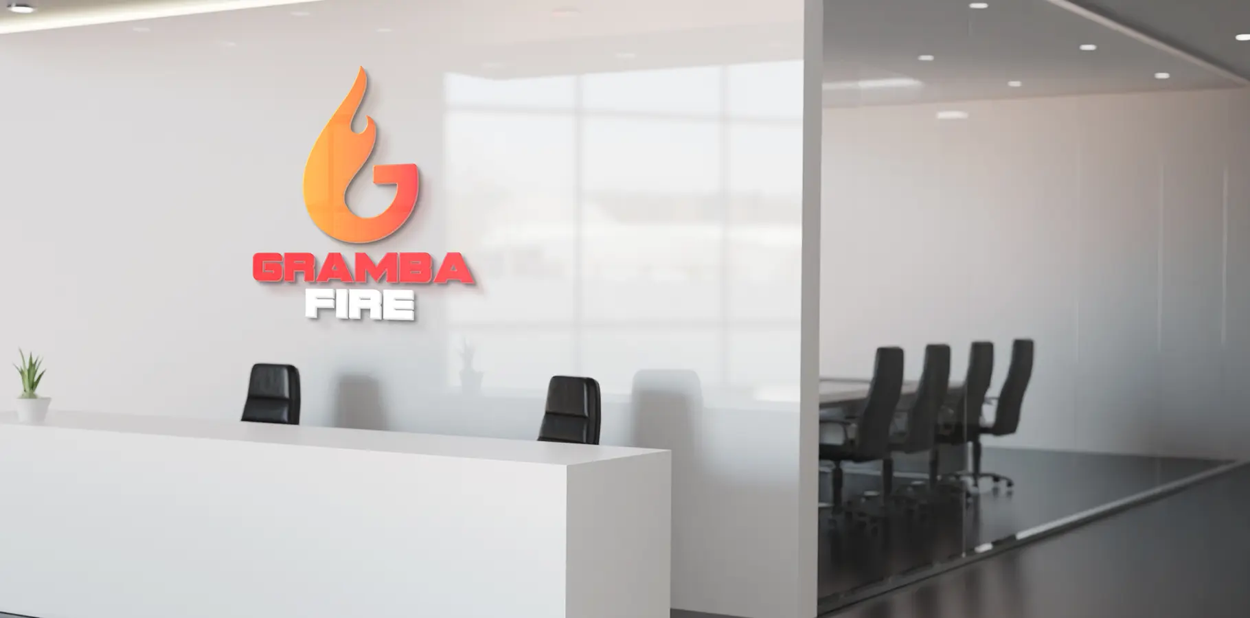 Gramba Fire Logo & Branding