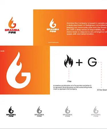 Gramba Fire Logo Showcase
