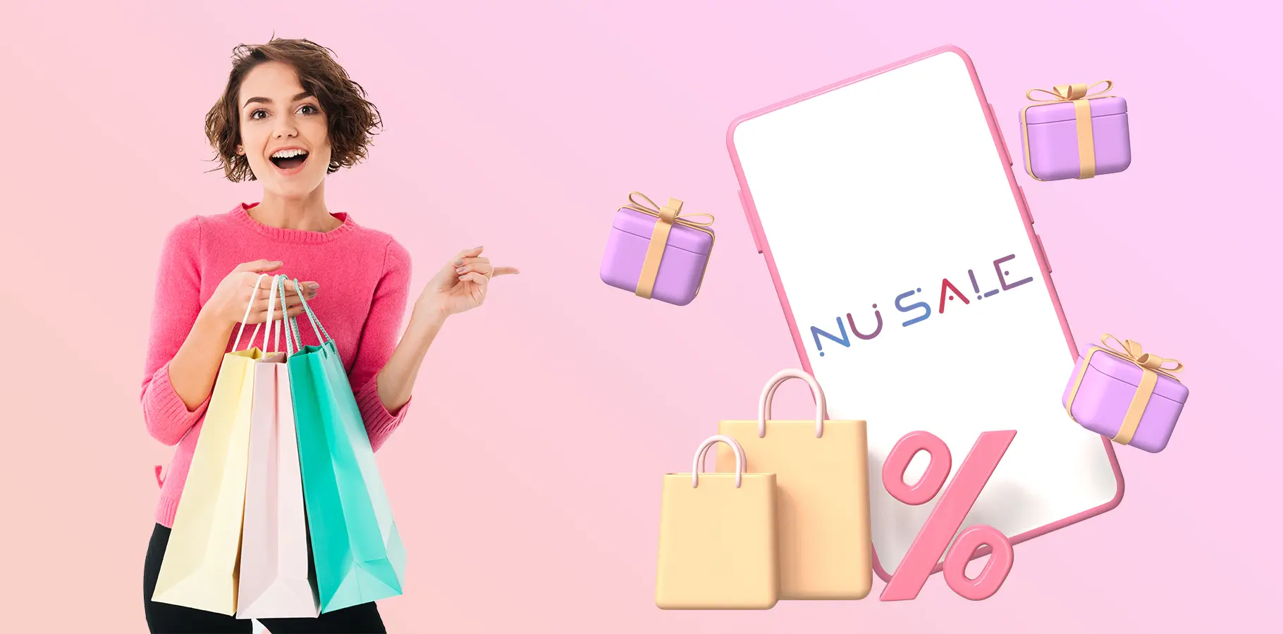 Nusale Logo & Branding