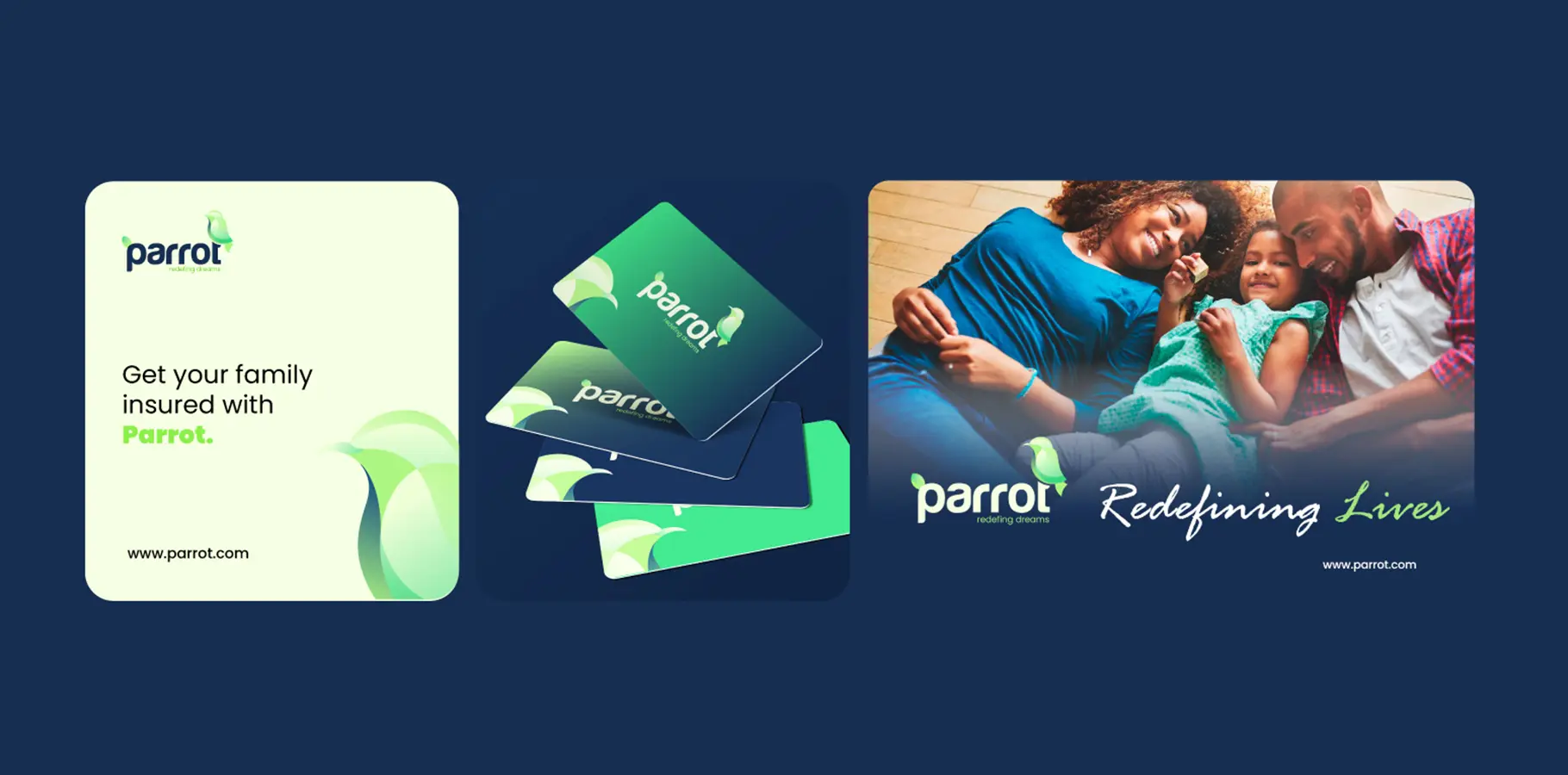 Parrot Logo & Branding