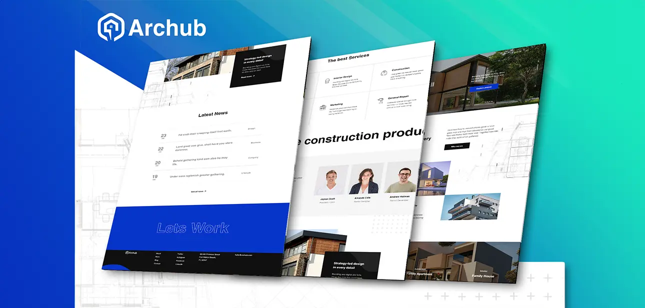 Archub Website Showcase