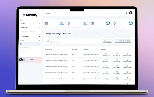 Clientify Logo Showcase