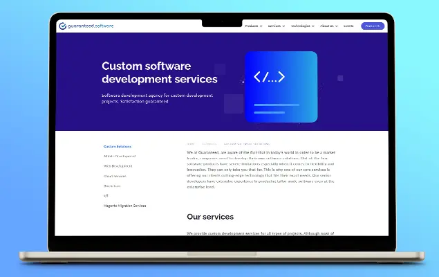 Guaranteed Software Logo Showcase