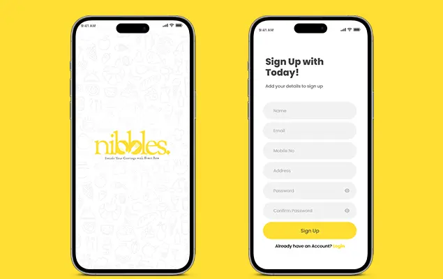 Nibbels Food Delivery App