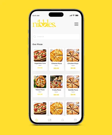 Nibbels Food Delivery App