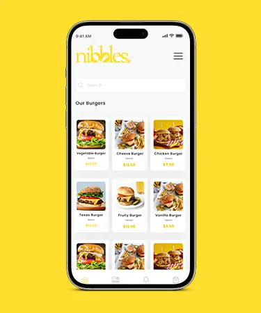 Nibbels Food Delivery App