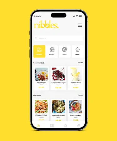 Nibbels Food Delivery App
