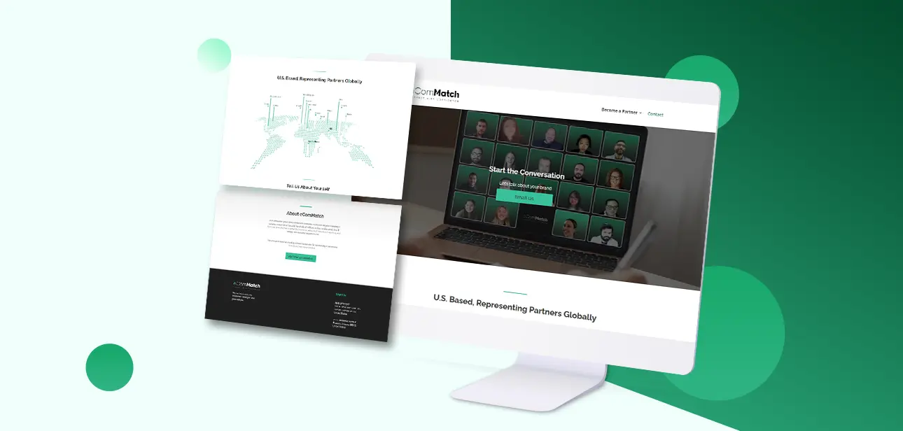 eComMatch Agency Website Showcase