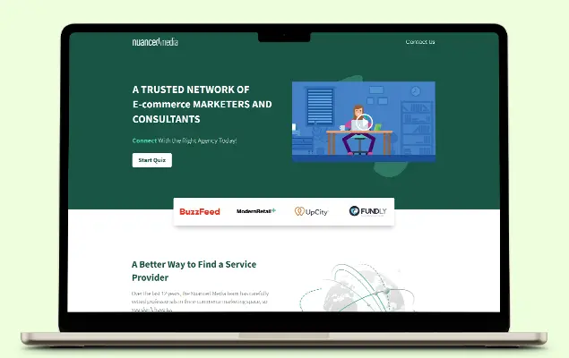 Nuanced Media Agency Website Showcase